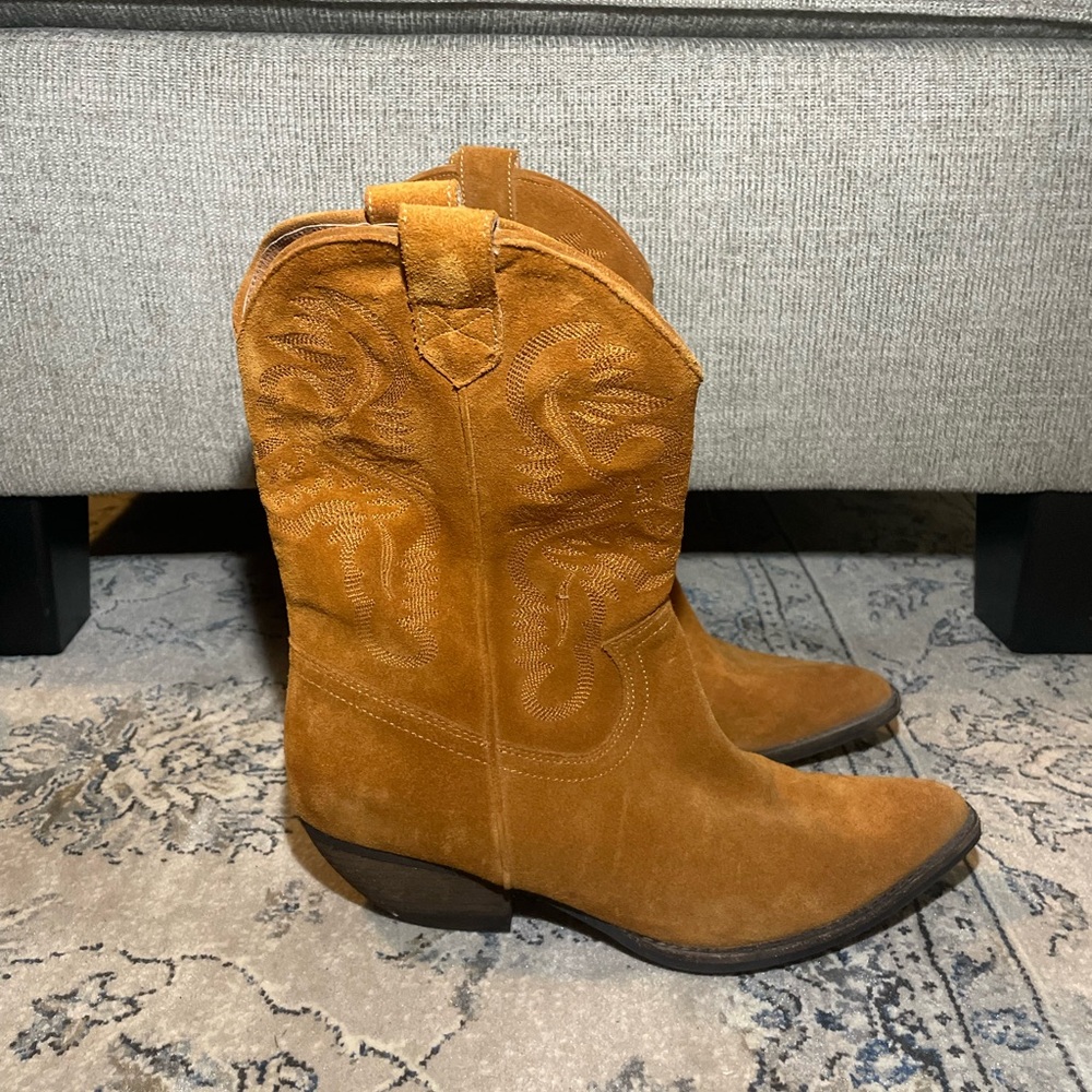 Jeffrey Campbell Anthropologie Short Western Boots